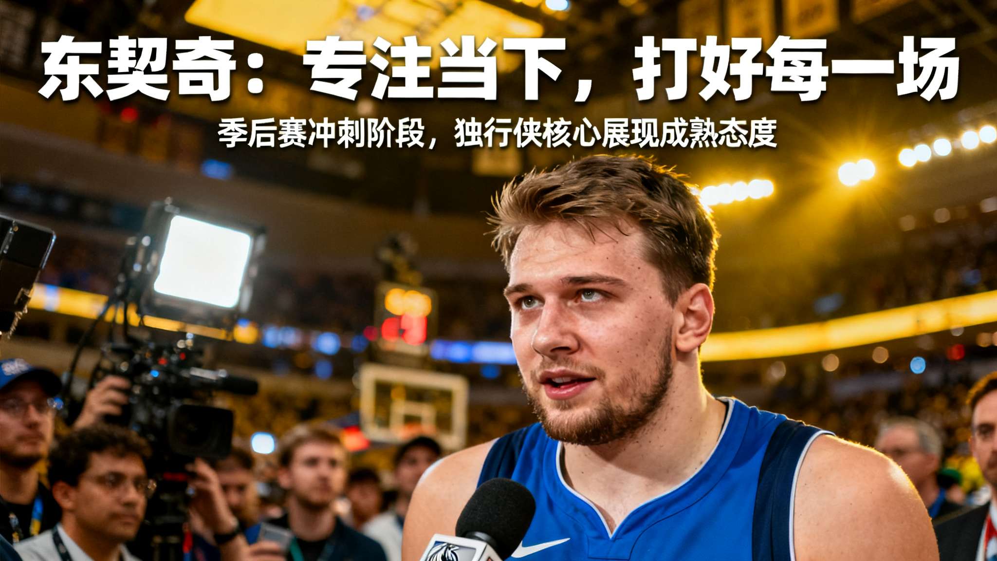 当所有球迷和媒体将目光聚焦在NBA季后赛冲刺时，达拉斯独行侠核心卢卡·东契奇却展